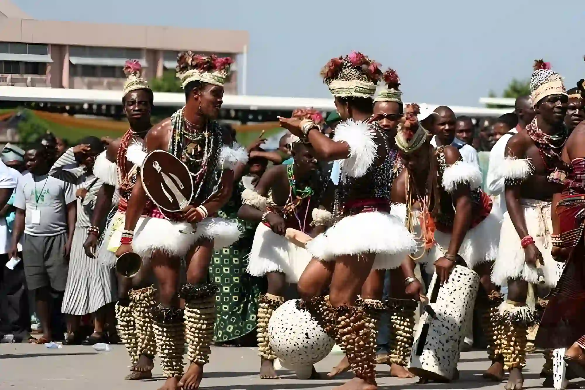 Igbo Masquerade dancer